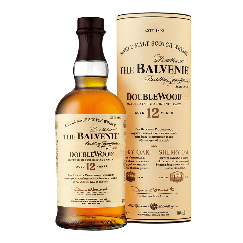 The Balvenie Double Wood 12 Years Single Malt Scotch Whisky 百富12年雙桶單一麥芽蘇格蘭威士忌