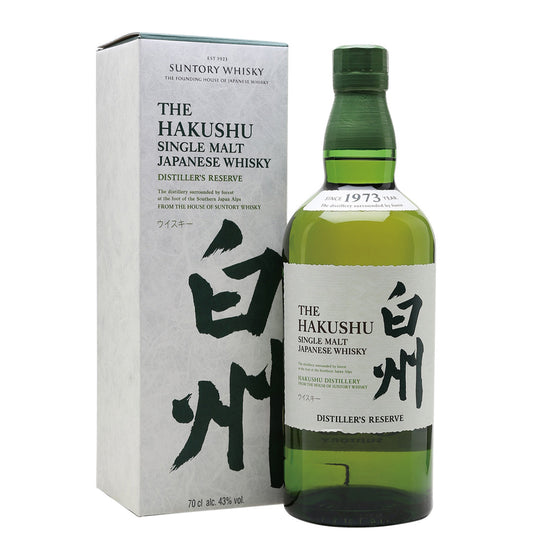 The Hakushu Single Malt Whisky 新白州日本威士忌