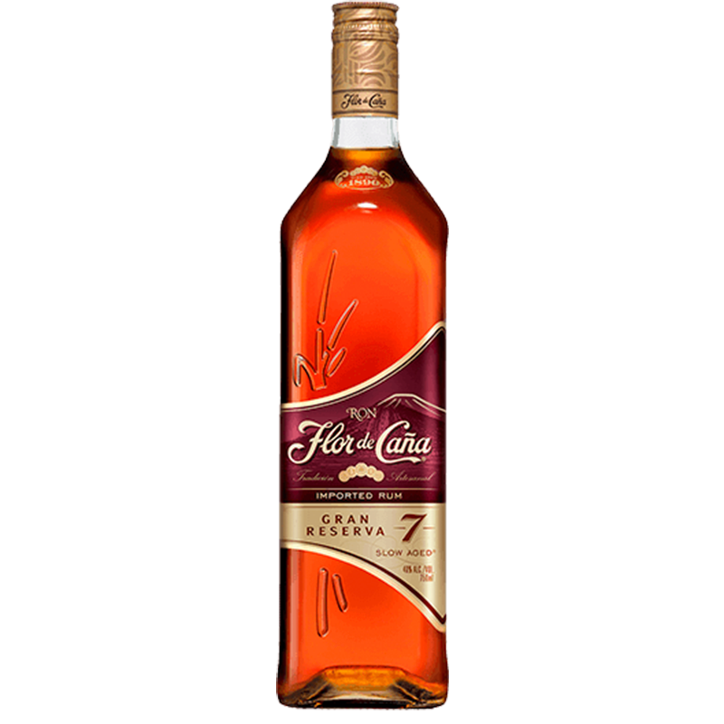 Flor de Caña 7 Year Rum Gran Reserva 甘蔗之花 7年金白蘭姆酒 - 醇飲部 cydept