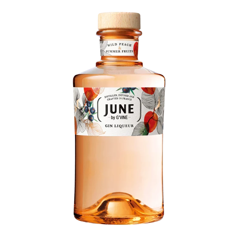 June by G'Vine France Peach Gin Liqueur 紀凡 JUNE蜜桃琴酒利口酒 - 醇飲部 cydept